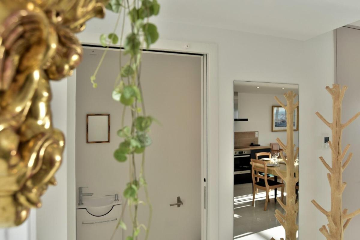 L Ostra 1, Appartement Haut Standing Front De Mer A Cancale Sur Le Port De La Houle ภายนอก รูปภาพ